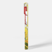 ヴィンテージ フルーツ クリート ラベル アート、インペリアル プラム Case-Mate iPhoneケース (裏面 / 左)