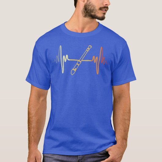 ヴィンテージ フルート フレンズ Tシャツ (正面)
