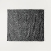 ヴィンテージ フルール ド リス | グランジ ダマスク 背景 タペストリー (正面(横))