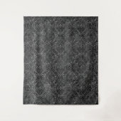 ヴィンテージ フルール ド リス | グランジ ダマスク 背景 タペストリー (正面)