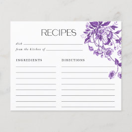 ヴィンテージ フレンチ トワール フローラル ブライダル シャワー レシピ