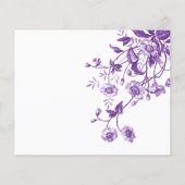 ヴィンテージ フレンチ トワール フローラル ブライダル シャワー レシピ (裏面)