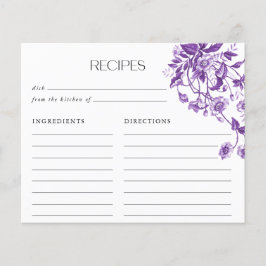 ヴィンテージ フレンチ トワール フローラル ブライダル シャワー レシピ