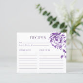 ヴィンテージ フレンチ トワール フローラル ブライダル シャワー レシピ (スタンド正面)