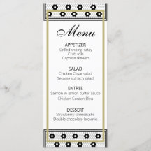 ヴィンテージ フレンチ ビストロ ブラック ホワイト ゴールド