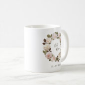 ヴィンテージ フレンチ ローズ ベストマン ウェディング マグ (正面右)