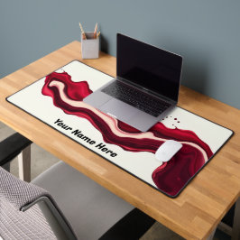 ヴィンテージ フレンチ ワイン アート ミニマリスト ラージ デスクマット