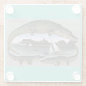 ヴィンテージ·フロリダ·ジェーターズタンパワニ ガラスコースター (裏面)