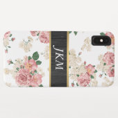 ヴィンテージ フローラル柄 Case-Mate iPhoneケース (裏面(横))