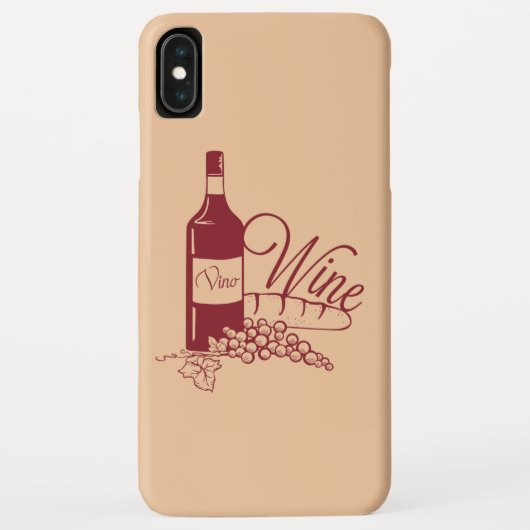 ヴィンテージ フローラル柄 Case-Mate iPhoneケース (裏面)
