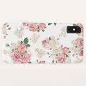 ヴィンテージ フローラル模様 Case-Mate iPhoneケース (裏面(横))