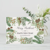 ヴィンテージ フローラル パイン シーズンカード (スタンド正面)