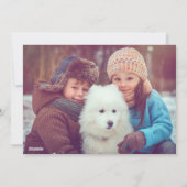 ヴィンテージ フローラル パイン シーズンカード (裏面)