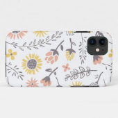 ヴィンテージ フローラル パターン  Case-Mate iPhoneケース (裏面(横))