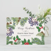 ヴィンテージ フローラル ベリー ガーランド シーズンカード (スタンド正面)