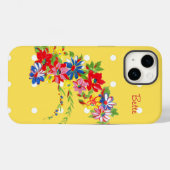 ヴィンテージ フローラル i Case-Mate iPhoneケース (裏面 (横))
