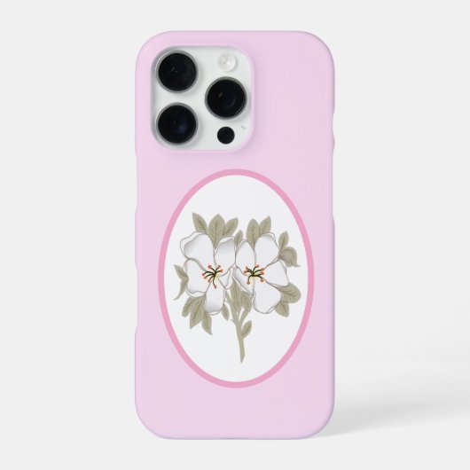ヴィンテージ フローラル iPhoneケース (裏面)