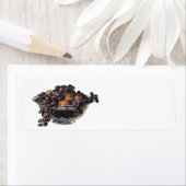 ヴィンテージ フーズ、クルミとアーモンド、フルーツとナッツ ラベル (インサイチュ)