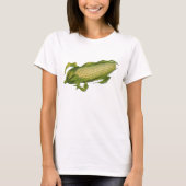 ヴィンテージ フード, ヘルシー 野菜, とうもろこしの穂 Tシャツ (正面)