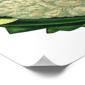 ヴィンテージ フード 野菜 コールラビ ポスター (角)