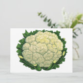 ヴィンテージ フード 野菜 ベジタブル カリフラワー (スタンド正面)