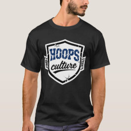 ヴィンテージ・フープスカルチャーバスケットボールグラフィック Tシャツ