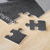 ヴィンテージ・ブッカーT.ワシントン写真黒の歴史 ジグソーパズル (側面)