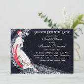 ヴィンテージ ブライダルシャワー 招待状 (スタンド正面)