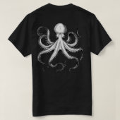 ヴィンテージ ブラックキャット Tシャツ (デザイン裏面)