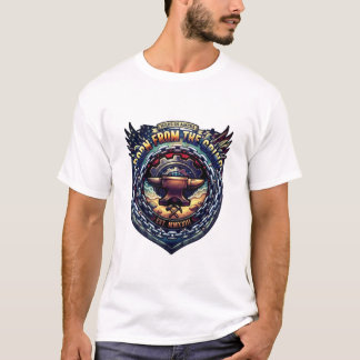 ヴィンテージ ブラックスミス インダストリアル エンブレム グラフィック Tシャツ