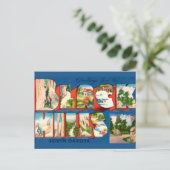 ヴィンテージ ブラックヒルズSD  サウシング ポストカード (スタンド正面)