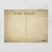 ヴィンテージ・ブラック・キャット ポストカード (裏面)