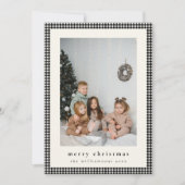 ヴィンテージ ブラック プラッド 縦位置 写真 クリスマス (正面)