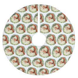 ヴィンテージ ブラッシュドポリエステルツリースカート