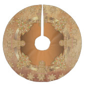 ヴィンテージ ブラッシュドポリエステルツリースカート (正面)