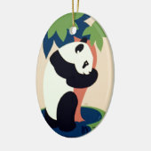 ヴィンテージ「ブルックフィールド動物園」オーナメント セラミックオーナメント (左)