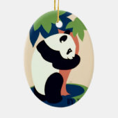 ヴィンテージ「ブルックフィールド動物園」オーナメント セラミックオーナメント (裏面)