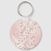 ヴィンテージ ブルッシュピンク 桜 キーホルダー (裏面)