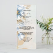 ヴィンテージ ブルーの花の儀式 プログラム (スタンド正面)