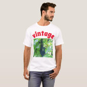 ヴィンテージ ブルー グレープ Tシャツ (正面フル)