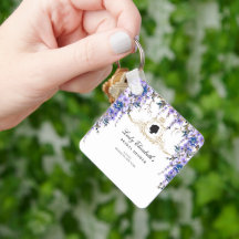 ヴィンテージ ブルー フラワーズ ブリッジトン ブライダルシャワー