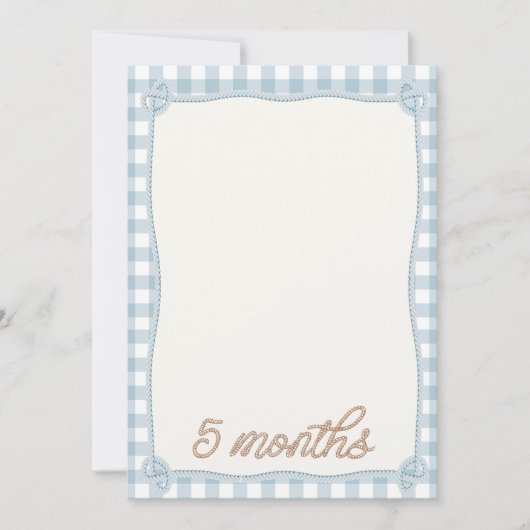 ヴィンテージ ブルー プライド ロデオ 5月 マンスリー カード (正面)