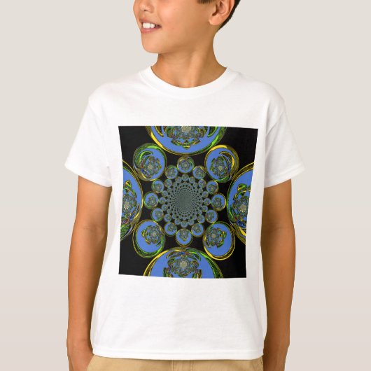 ヴィンテージ ブルー Tシャツ (正面)