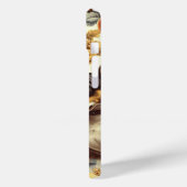 ヴィンテージ・ブル・テリア絵画ーの Case-Mate iPhoneケース (裏面 / 左)