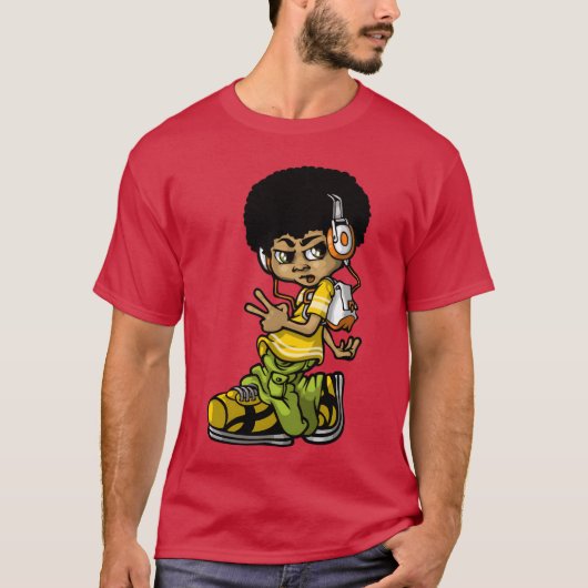 ヴィンテージ ブレイクダンス フレンド Tシャツ (正面)