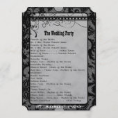 ヴィンテージ・ブロードウェイ・ポスター　映画チケット　ウェディング プログラム (裏面)