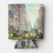 ヴィンテージ ブロードウェイ、NYC（1880年代） 缶クーラー (正面)