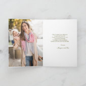 ヴィンテージ・ブーケ誕生日カード（オプション写真付き） カード (内部)