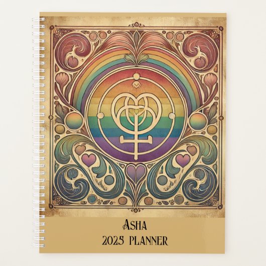 ヴィンテージ プランナー手帳 (正面)