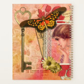 ヴィンテージ プランナー手帳 (裏面)